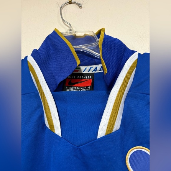 MATCH WORN Roberto Di Matteo 1996 Italy | Euro 96 Qualifiers | Size L Nike LS - Picture 7 of 10